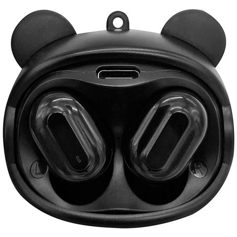 Auricolari Wireless Tws Moody Con 3 Testine Intercambiabili Geek, Nero - Foto 1