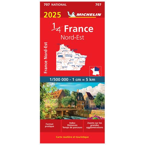 France Nord-Est 1:500.000 - Foto 1