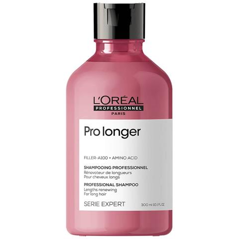 L'oreal Professionnel, Serie Expert Pro Longer, Riempitivo-a100 + Acido Amminico, Shampoo Per Capelli, Rinnovo Delle Lunghezze, 300 Ml - Foto 1
