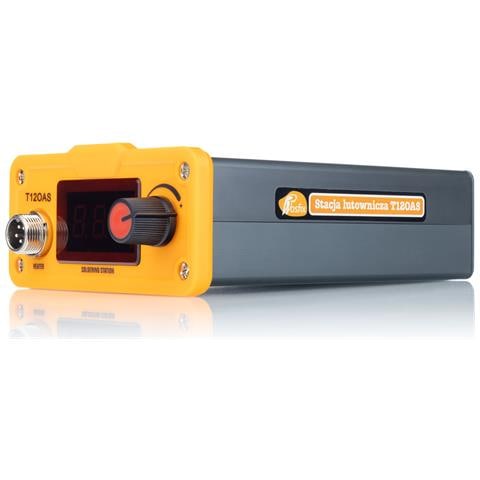 Stazione Saldante T12 Orange Akbash Standard - Riscaldamento Rapido, Temperatura Regolabile 200-450°c | Display Preciso, Modalità Standby - Foto 2