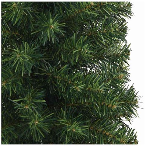 Albero di Natale artificiale con 300 LED Verde 240 cm - Foto 9