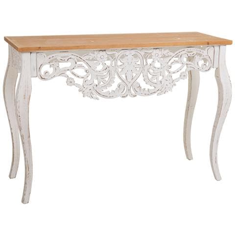 Mobile Da Ingresso In Legno Marrone 111x40x77h - Foto 1