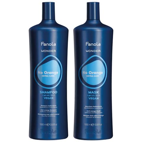 Pacchetto Promozionale Wonder No Orange: Shampoo 1000 Ml + Maschera 1000 Ml - Foto 1