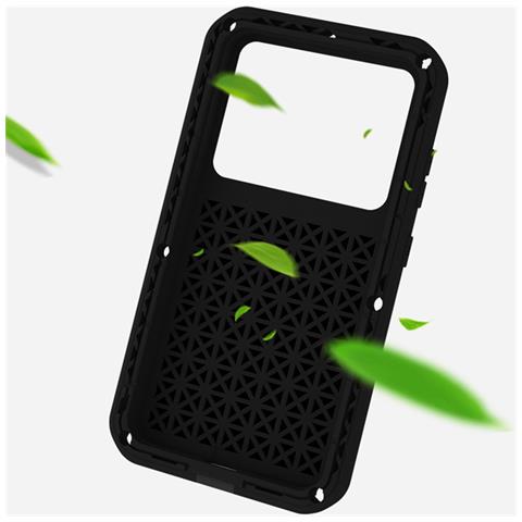 Pellicola Protettiva per Galaxy S23 - Silicone+Vidrio+Metallo, Rosso, Antiurto - Foto 2