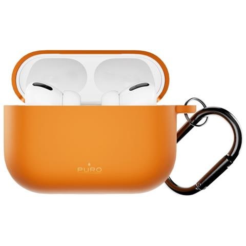 Custodia Airpods Pro 3 In Silicone Arancione Puro - Foto 1