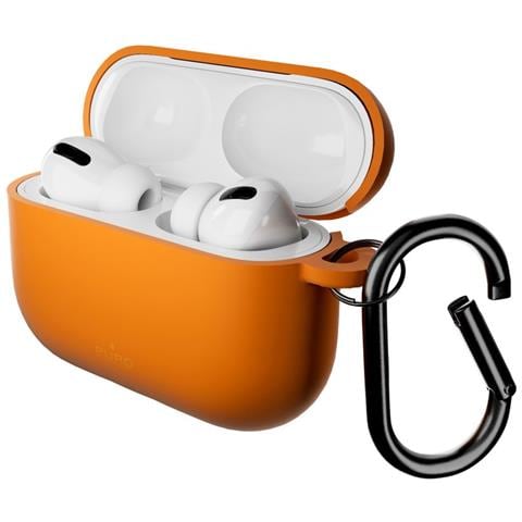 Custodia Airpods Pro 3 In Silicone Arancione Puro - Foto 2