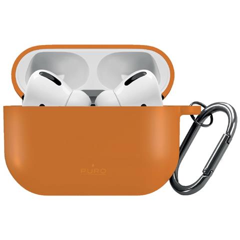 Custodia Airpods Pro 3 In Silicone Arancione Puro - Foto 7