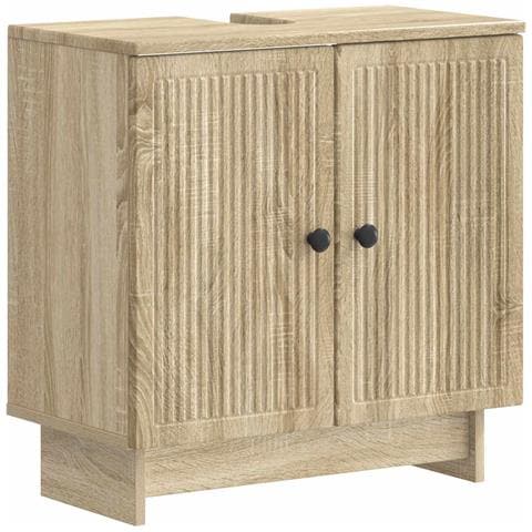 Armadio per Lavabo da Bagno EDE Rovere Sonoma - Foto 1