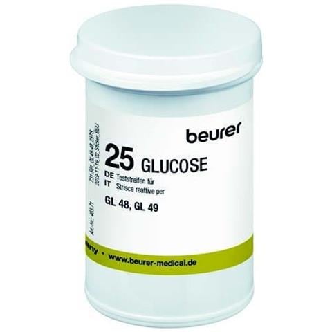 Strisce Misurazione Glicemia per Glucometro GL48/GL49 in Flacone 50 Pezzi - Foto 1
