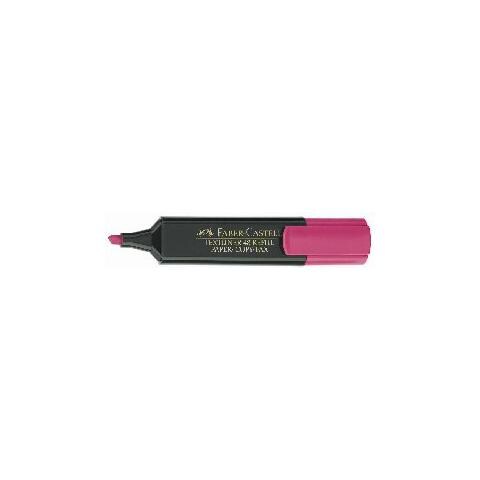 confezione da 10 pezzi - evidenziatore textliner rosa faber-castell - Foto 1