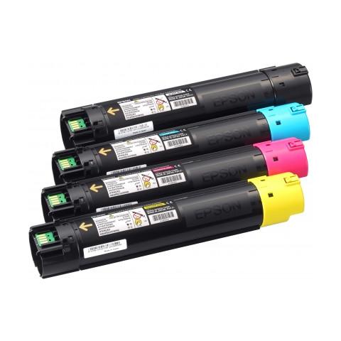 C13S050658 Toner Originale Ciano per HP Laserjet Pro M401 Capacità 13700 Pagine - Foto 2