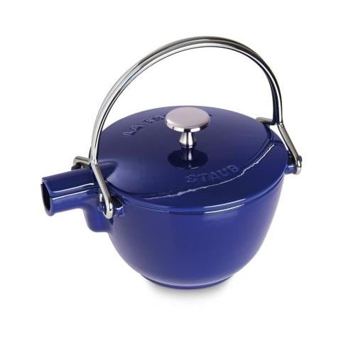 Bollitore La Cocotte 1,15 l color blu scuro in ghisa - Foto 1