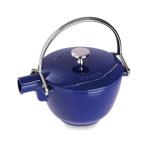 Bollitore La Cocotte 1,15 l color blu scuro in ghisa - Foto 2