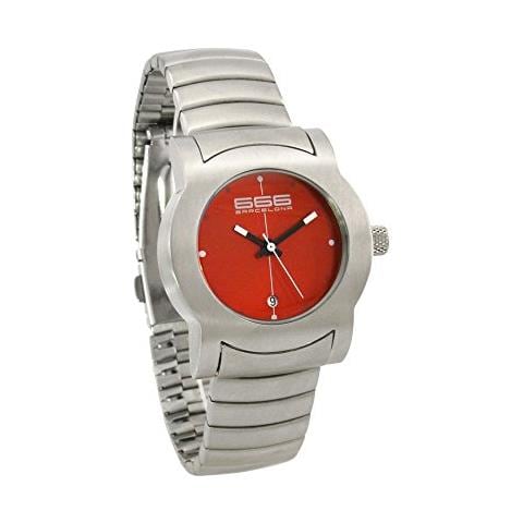 666Barcelona Orologio Analogico Quarzo Donna con Cinturino in Acciaio Inox 666-246 - Foto 4