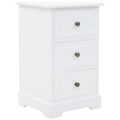 Comodino in MDF e Legno di Pino 35x32x59 cm - Foto 1