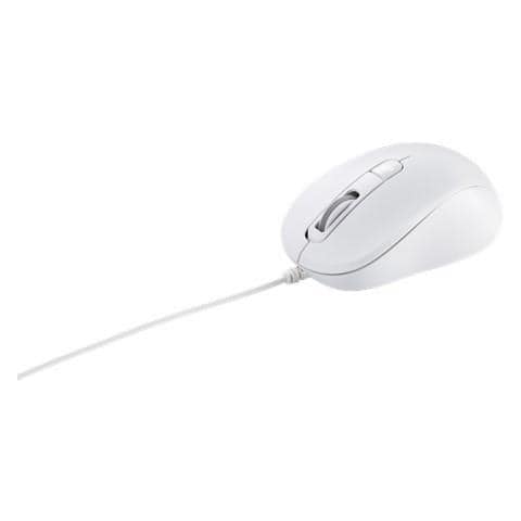 Mouse MU101C Ottico 4 Tasti 3200 DPI Colore Bianco - Foto 2