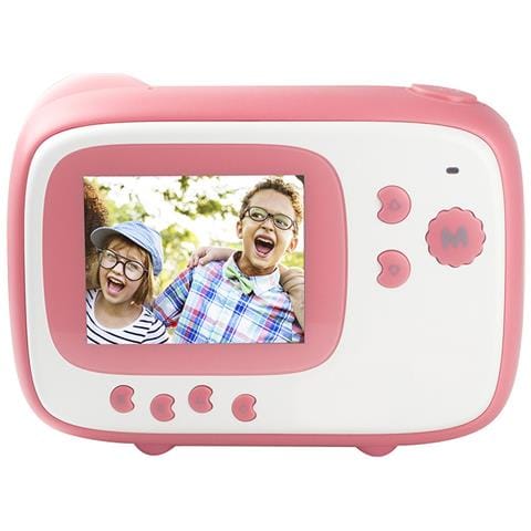 Realikids Fotocamera Istantanea per Bambini Schermo LCD da 2,4" Selfie, Micro SD, CartaTermica, Stampe in Bianco e Nero - Foto 2