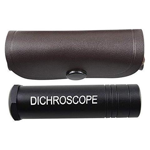 60 Millimetri Magnifier Calcite Dichroscope Due Pleochroic Colori Della Pietra Preziosa Di Identificazione Magnifier Per Gems Jewerly Artigiani Jewerler Hobby - Foto 1