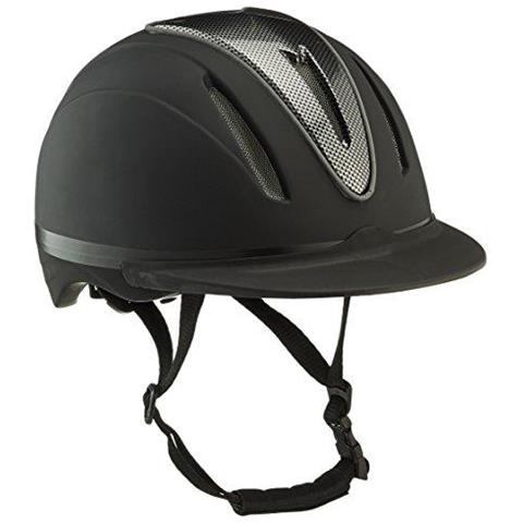 Unisexadult Reithelm Carbonioso Arte Per Pantaloni Nero Opaco Xs - Foto 1