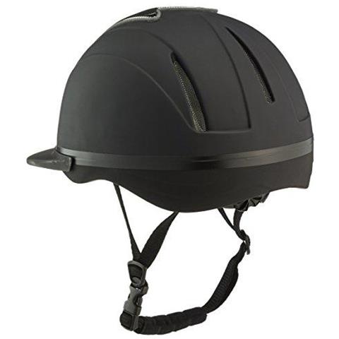 Unisexadult Reithelm Carbonioso Arte Per Pantaloni Nero Opaco Xs - Foto 2