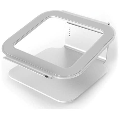 Laptop Stand Riser Elevatore Regolabile Universale Argento - Foto 1