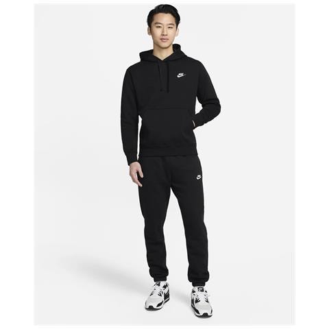 Felpa Con Cappuccio Da Uomo Club Fleece Nera Taglia Xs Codice Bv2654-010 - Foto 11