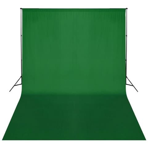 Kit Studio Fotografico con Luci Ombrelli Fondale e Riflettore - Foto 2