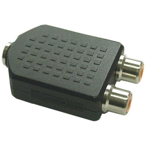 99338 3.5mm 2xRCA Nero cavo di interfaccia e adattatore - Foto 1