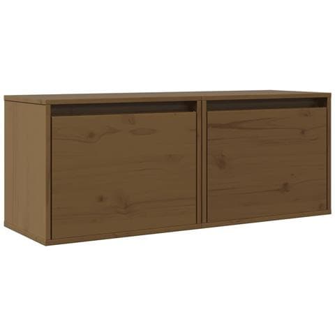 Pensili Miele 2 Pz 45x30x35 Cm In Legno Massello Di Pino - Foto 1