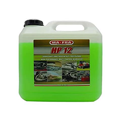 Ma-fra, Hp 12 Sgrassatore Universale Multiuso Con Formula Attiva, Adatto A Tutte Le Superfici, Potente E Sicuro Sulle Parti Trattate, Formato 4500ml - Foto 1