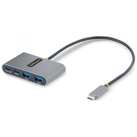 StarTech.com Hub USB-C a 4 porte con 100W Power Delivery Pass-Through - Adattatore USB C a 2x USB-A + 2x USB-C - USB 3.0 5Gbps - Cavo lungo 30cm - Hub multiporta USB Type-C a USB-A/C portatile - Foto 6