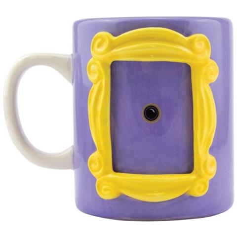 Friends - Central Perk - Frame Shaped Mug - 3d Tazza Cornice Portafoto - Ceramica - 330 Ml - 12 X 16 X 10 Cm - Foto 6