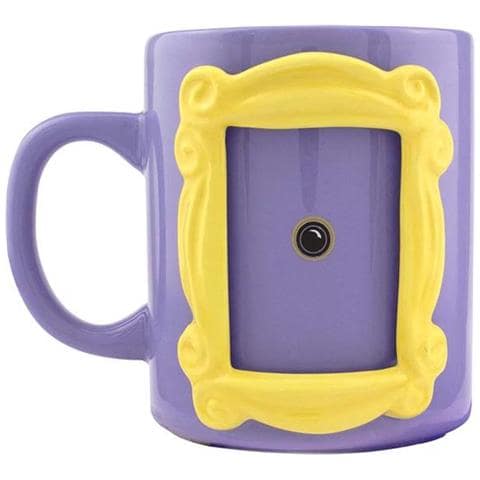 Friends - Central Perk - Frame Shaped Mug - 3d Tazza Cornice Portafoto - Ceramica - 330 Ml - 12 X 16 X 10 Cm - Foto 1