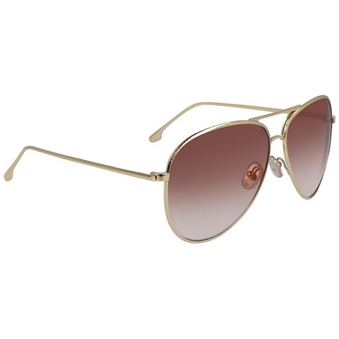 Occhiali Victoria Beckham Vb203s-712. Occhiali Da Sole, Colore Oro. Donna. - In ordine - Foto 5