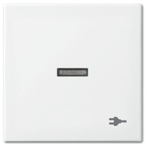 Busch-jaeger 1731-0-2018 Bianco Placca Per Interruttori E Coperchio Per Presa - Foto 1