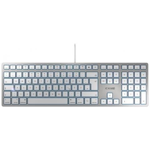 Tastiera USB JK-1610DE-1  (Layout Tedesco) Colore Argento - Foto 1