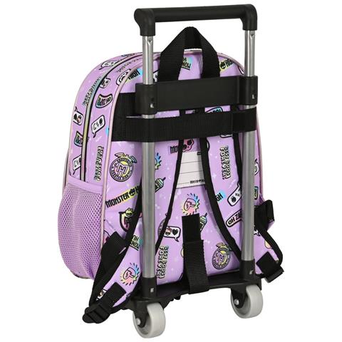 Trolley Per La Scuola Monster High Best Boos Lilla 28 X 34 X 10 Cm - Foto 3