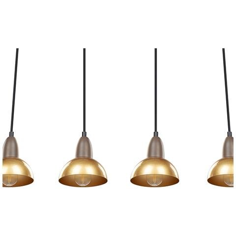 Lampadario Castaly Metallo Ottone - Foto 2