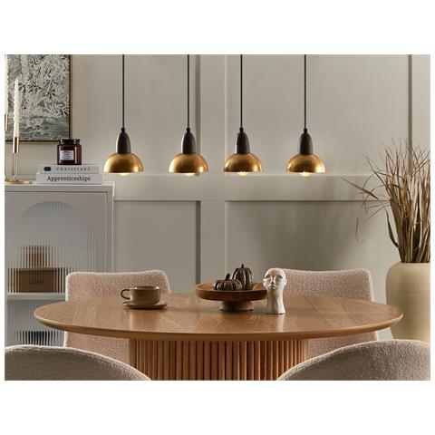 Lampadario Castaly Metallo Ottone - Foto 1