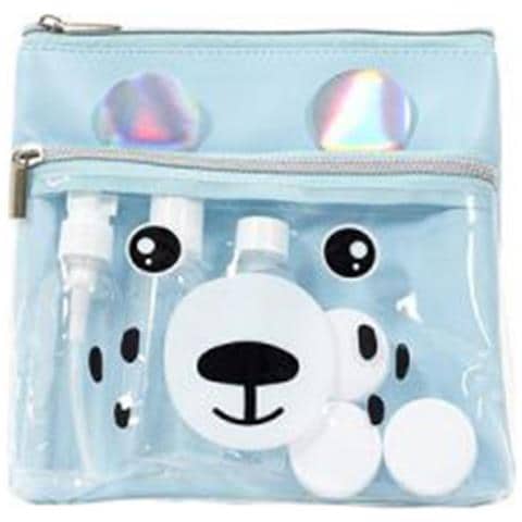 Trousse Da Viaggio Bambino Con 6 Flaconi, Blu - Foto 1