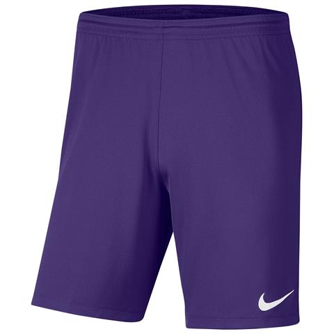 Pantaloncini Dri-Fit Park 3 Bv6855-547 Uomo Taglia Xl Colore Viola - Foto 2