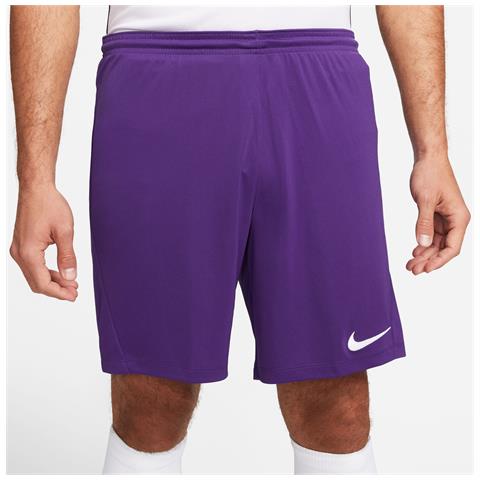 Pantaloncini Dri-Fit Park 3 Bv6855-547 Uomo Taglia Xl Colore Viola - Foto 1