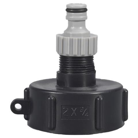 Adattatore Ibc In Plastica - Collegamento Per Tubi Flessibili 3/4 Pollici - Foto 1