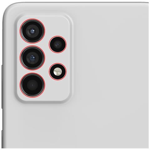 Lente Fotocamera Posteriore Per Samsung Galaxy A52s - Foto 2