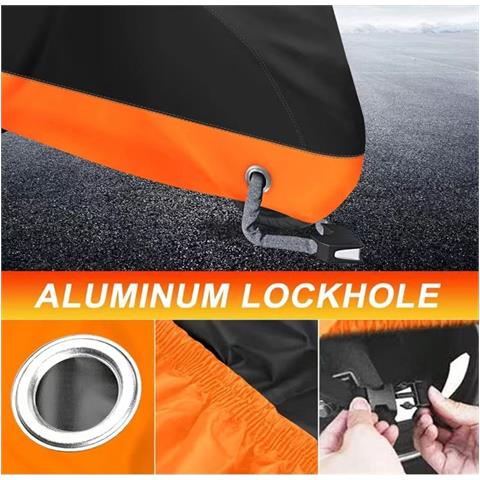 Copertura Per Motocicletta (resistente Alle Intemperie E Alla Polvere)  L - Foto 5