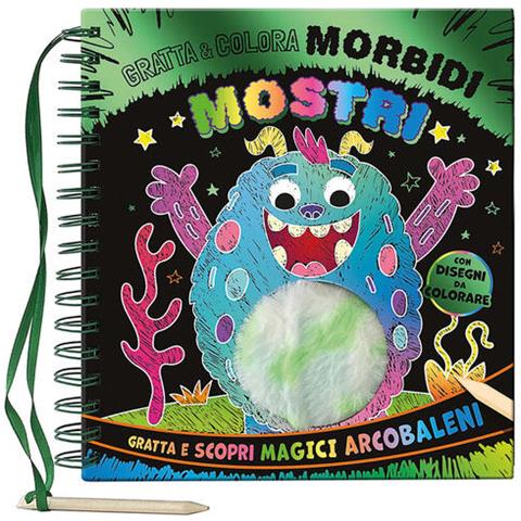 Morbidi Mostri. Gratta E Colora. Con Matita Di Legno - Foto 1