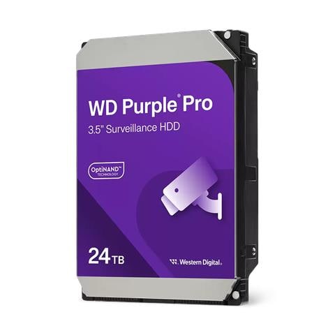 Purple Pro WD240PURP disco rigido interno 24 TB 7200 Giri /min 512 MB 3.5" Serial ATA III - Foto 1