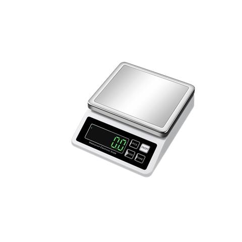 Bilancia Elettronica Digitale White 10 Kg/0,1 G - Foto 2