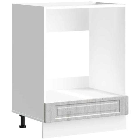 Armadio Per Forno Porto Grigio Sonoma In Legno Multistrato - Foto 2