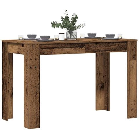 Tavolo Da Pranzo Legno Antico 120x60x76 Cm In Truciolato - Foto 2